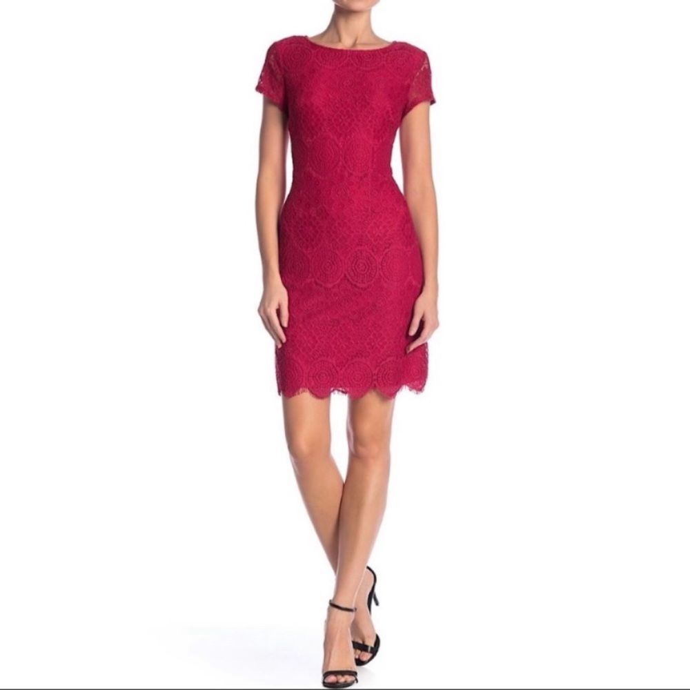 NWOT Laundry by Shelli Segal lace dress